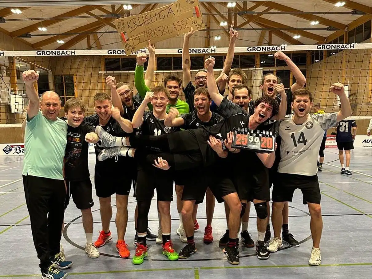 Sachverständigenbüro Thieltges wird stolzer Sponsor des TSV Eiselfing Herren-Volleyballteams